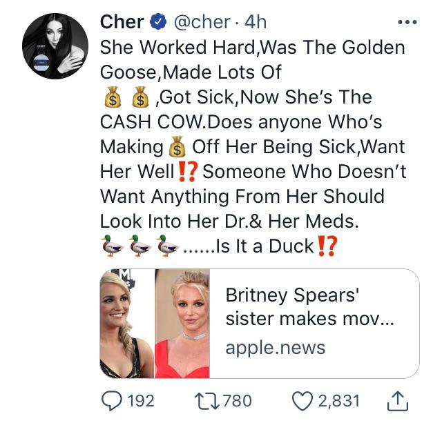 cher celebrity who manage their own social media