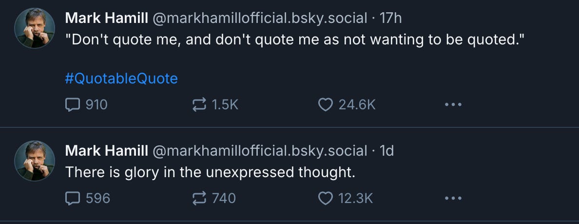 Mark Hamill social media manager